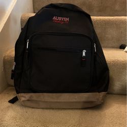 Austin Clothing Co. Black Backpack 