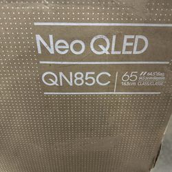 SAMSUNG 65-Inch Class Neo QLED 4K QN85C Series Neo Quantum HDR, Dolby Atmos, Object Tracking Sound, Motion Xcelerator Turbo+, Gaming Hub, Smart TV wit