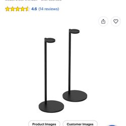 Sonos Era 100 Speaker Stands (Pair) – Black