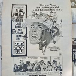 Elvis Presley  Movie Poster Press book 