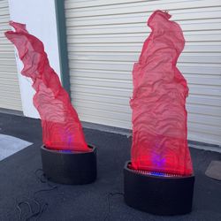 LED Silk Flame Fire Blower Machines (heavy Not Plastic)