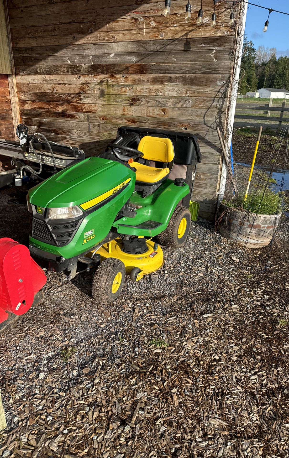 John Deere X330 Mower