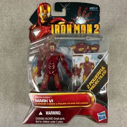Hasbro Iron Man 2 Mark VI Movie Series Action Figure Marvel 2010 New in Package