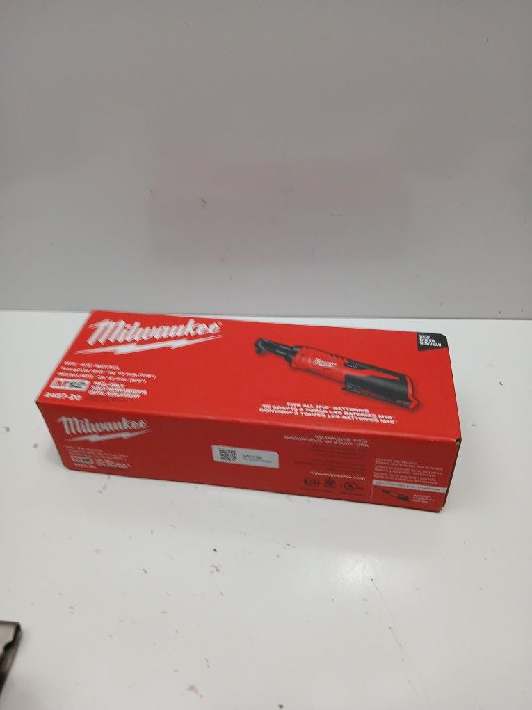 Milwaukee M12 3/8" Ratchet. Tool Only