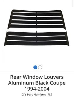 94-04 Mustang Louvers