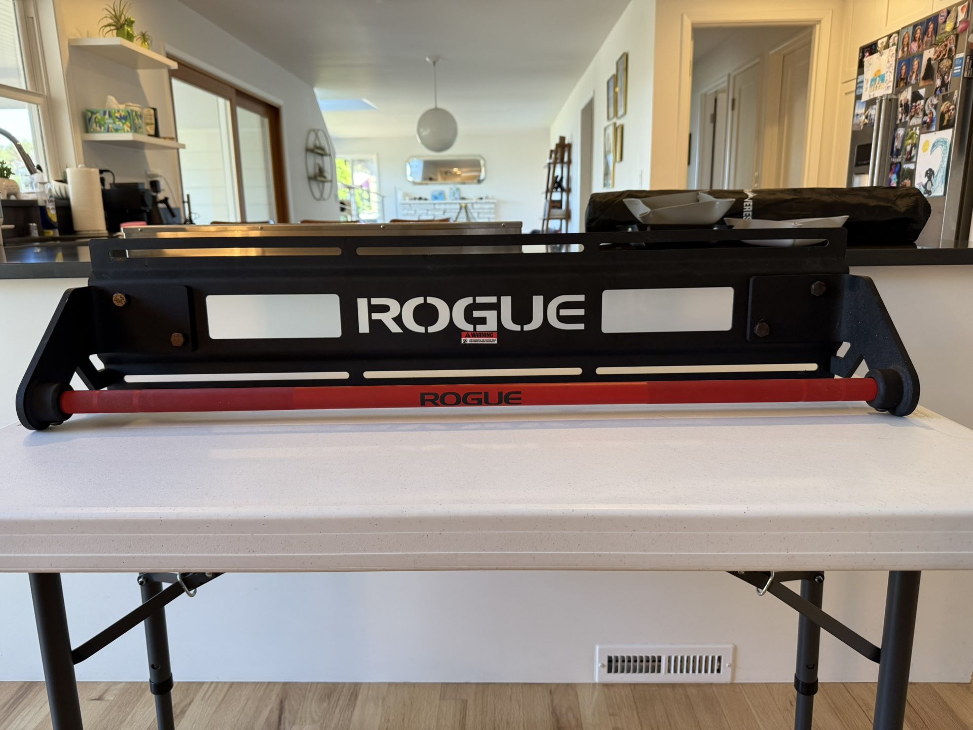 Rogue Pull-Up Bar + Fitness Equipment