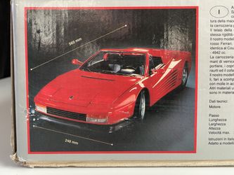 POCHER TESTAROSSA SPIDER 絶版品 箱ダメージ有り Testarossa Pocher 1/8 scale