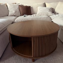 Brown Rustic Coffee Table 