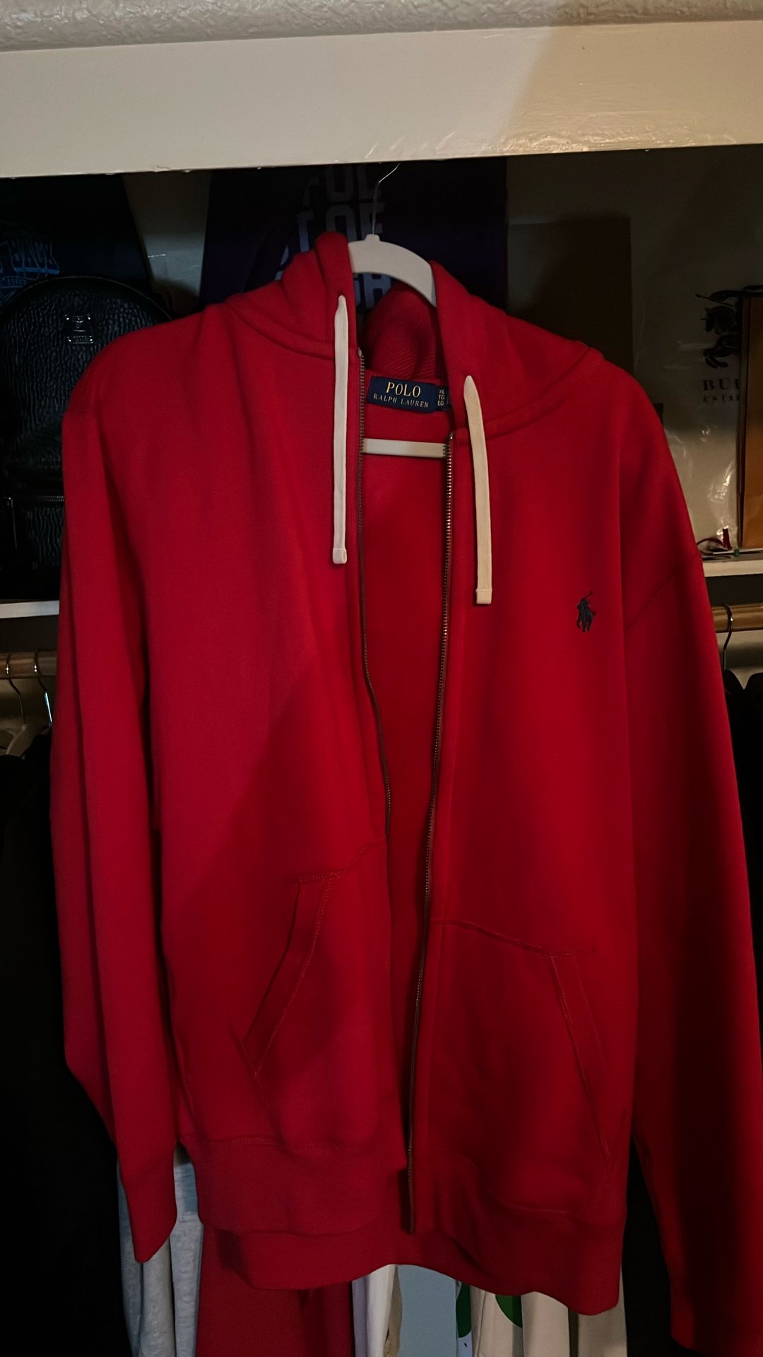 Polo Ralph Lauren Red Hoodie