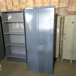 Tall Steel Storage Cabinet 