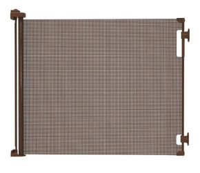 Perma Child Safety 71” x 33” Retractable Baby Gate - Mesh Dog & Pet Gate for Stairs