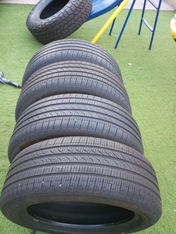 P245/50R19 PIRELLI CINTURATO P7 RUN FLAT TIRES