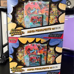 Ascended Heroes Feraligatr EX Box