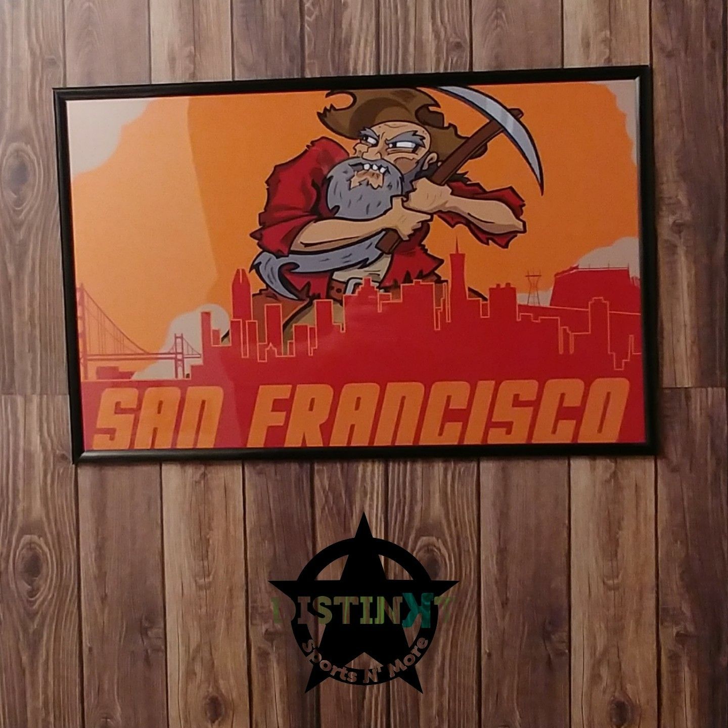 San Francisco 49ers Themed Skyline Art for Sale in Corona, CA - OfferUp