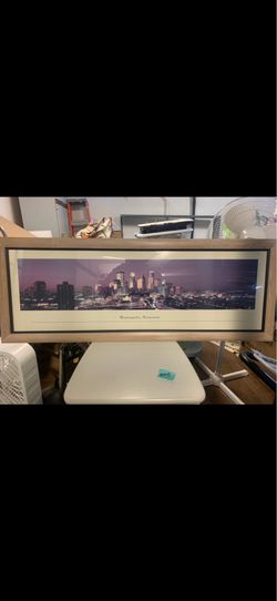 City Sky Line Framed Pictures.