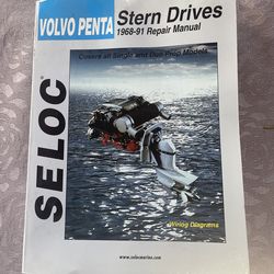 Seloc Volvo Penta Stern Drives 1968-91 Repair Manual