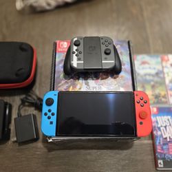 Nintendo Switch Oled Smash Bros Edition