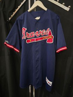 Atlanta Braves Stitched Majestic Jersey Size Mens 2XL