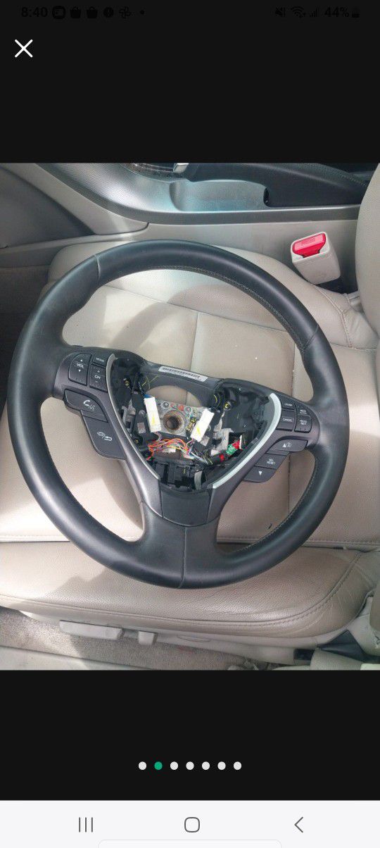 2010 Acura TL Steering Wheel 