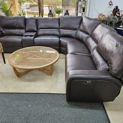 New Power Reclining Sectional 