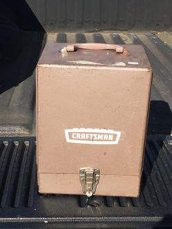 Vintage Craftsman 80 1/4 Electric Drill with case