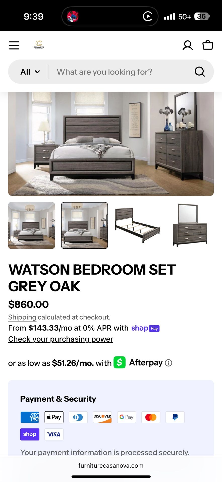 Bedroom Set. Brand New 🆕 