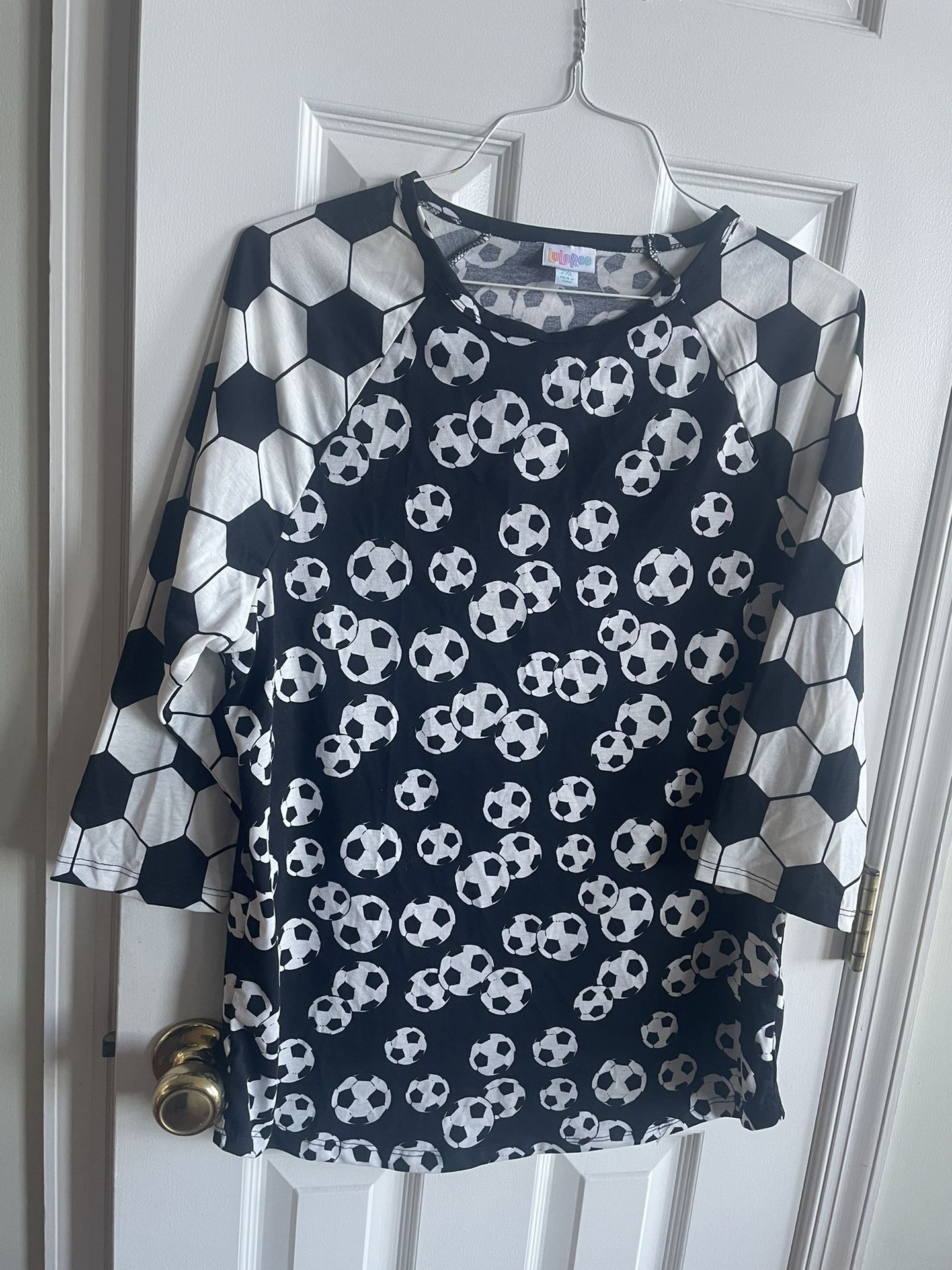 LuLaRoe Soccer Shirt 