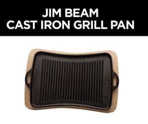 Jim Beam Cast Iron Grill Pan