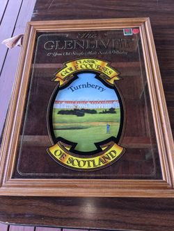Glenlivet Famous Golf Course Mirror.