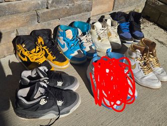Worn Jordans Lot Size 10