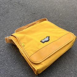 Vintage Dr Martens Yellow Messenger Bag