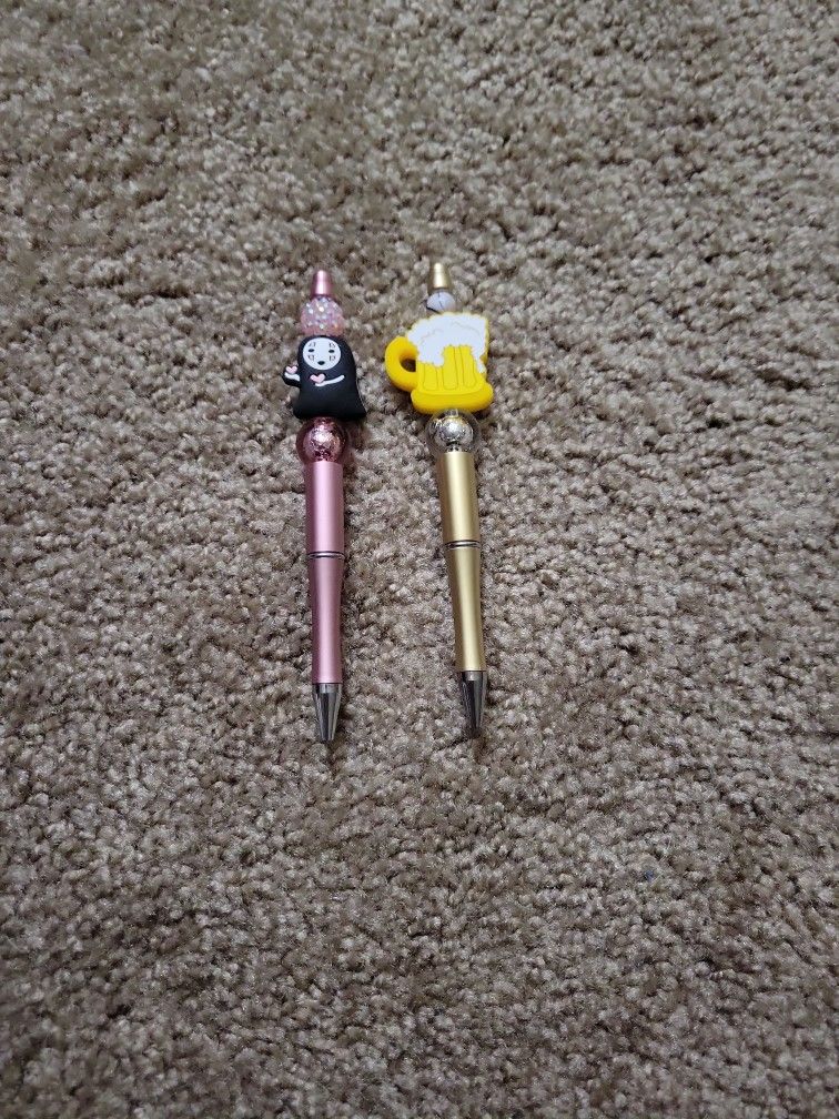 Beaded Pens ( Beer and Ghost)