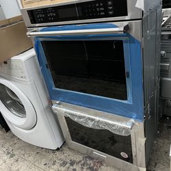 Kitchen Aid Stainless Steel 30” Wide Double Oven New