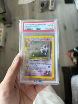 PSA 4 Sabrina Gengar with a Swirl