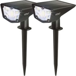 Solar LED Lights New In Box 2 Pack

