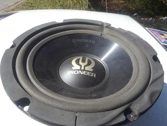 pioneer 10 inch subwoofer 80 obo
