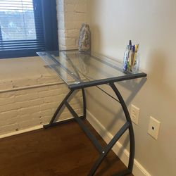 Glass Desk