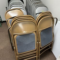 Folding Chairs $5 Each CASH