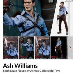 New Ash Williams Sixth Scale Figure by Asmus Collectible Toys 