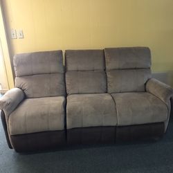 Brand New Sofa With Recliners $560