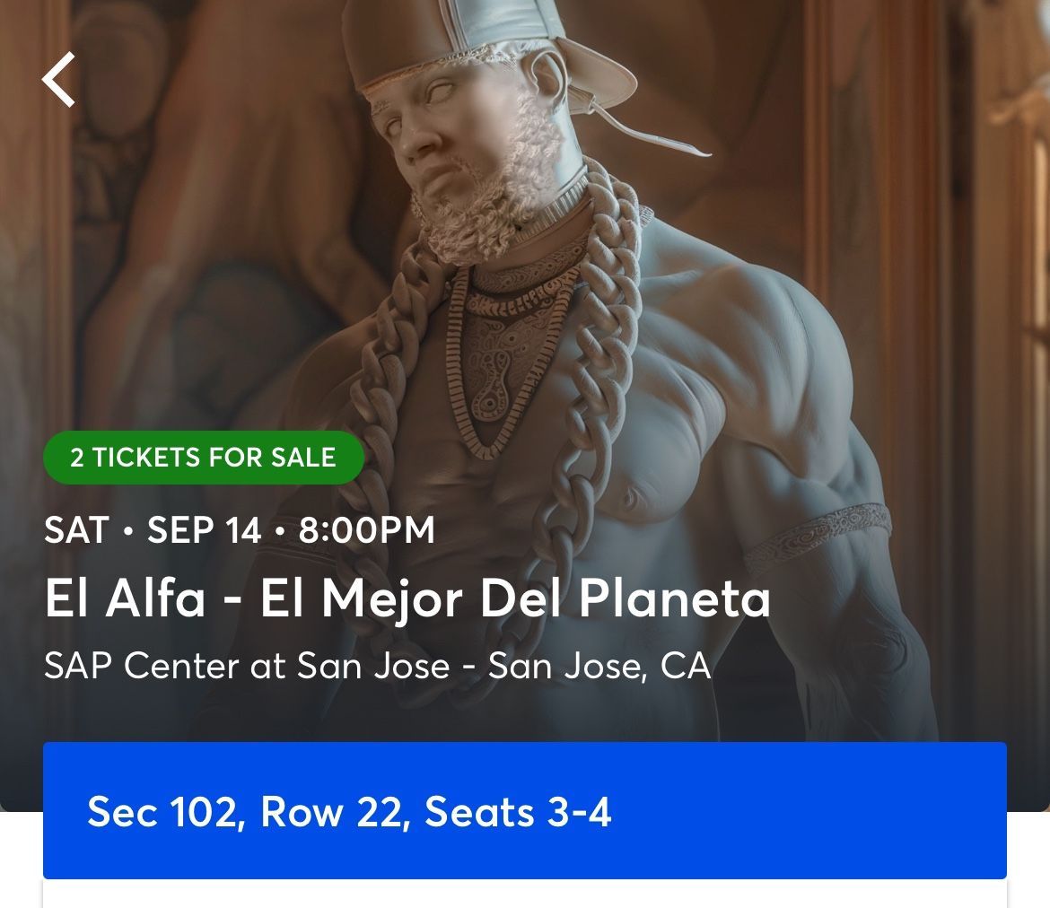 El Alfa Two Tickets