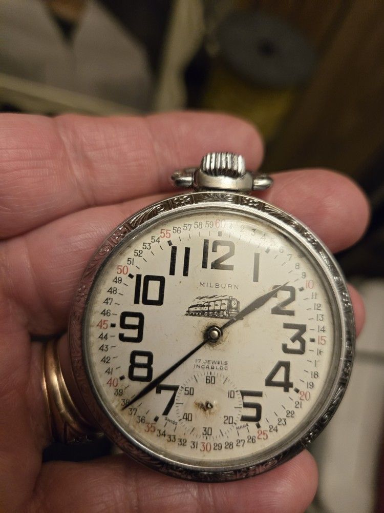Antique Milburn Pocket Watch
