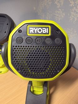 Ryobi ONE+ 18V Cordless VERSE Clamp Speaker 2-Pack (Tools Only)