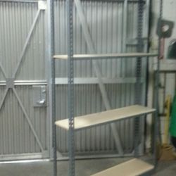 Shelving 48 in W X 18 D Boltless Industrial Garage Shelves NEW