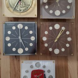 Marion Kay Numismatic Clocks 
