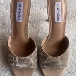 Steve Madden Erin Rhinestone Dress Sandals 