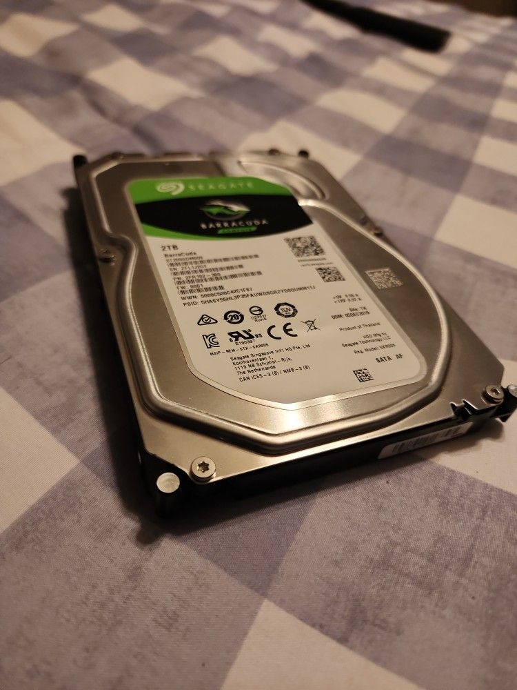 2TB Hard Drive Disk 