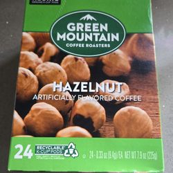 Green Mountain Coffee Pods Hazelnut 