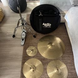 Paiste Cymbals, Cymbal Bag, Iron Cobra Hi Hat Stand 