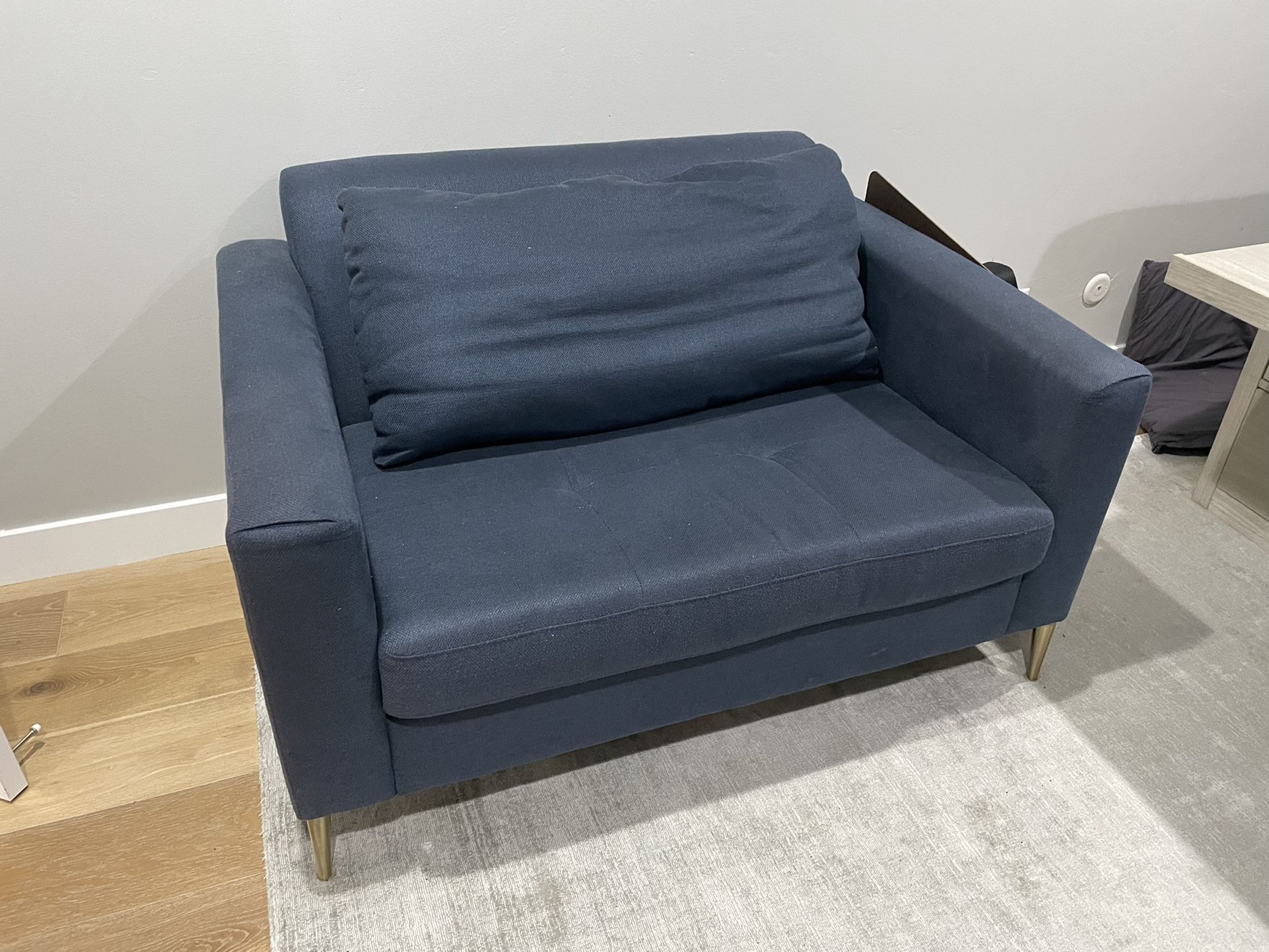 Mid Century Modern Chair And A Half